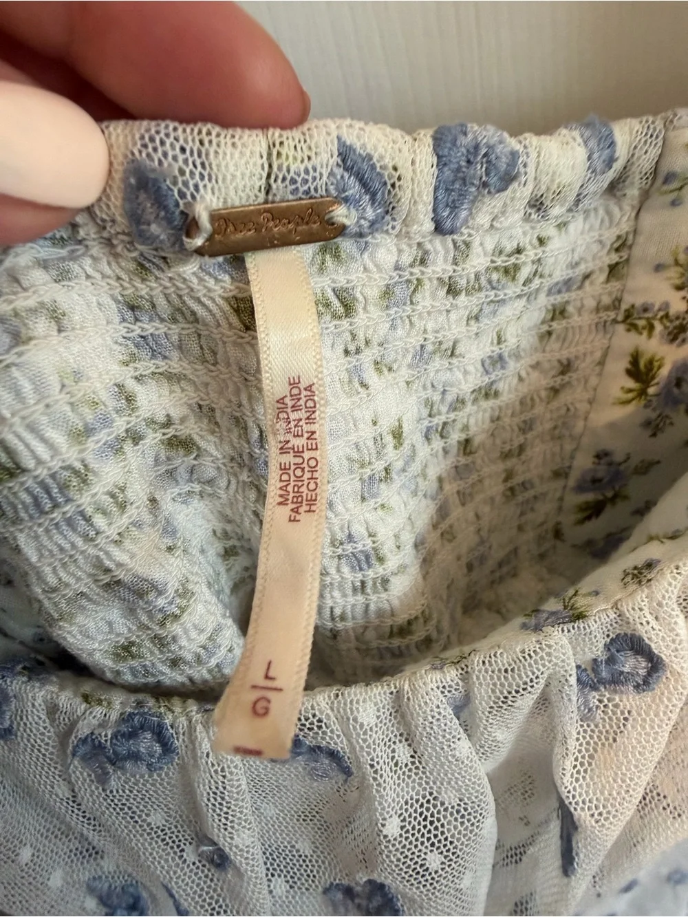 Free People Sugar and Spice Mini Dress